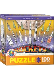 Puzzle 100 el. Smartkids - Rocket Eurographics