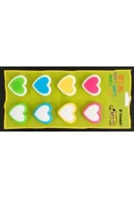 Fandy Magnesy Outline serca 8 szt.