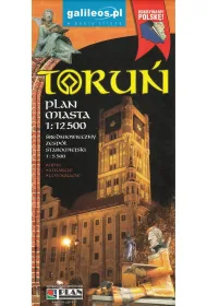 Toru� plan miasta 1:12 500 �redniowieczny Zesp� Staromiejski 1:5 500