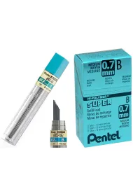 Pentel Grafity 0.7mm B Hi-Polymer - fiolka 12 pr�cik�w 50-B 50-BX