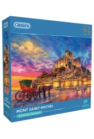Puzzle 1000 Mont Saint-Michel Francja 113725 Gibsons