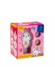 Stempel z naklejkami Astrafun Kr�lik 100 naklejek wielokrotnego u�ytku + ksi��eczka