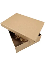 Ziemia Obiecana Pude�ko prezentowe kraft be�owe 23x16x6.5cm