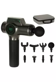 Pistolet do masau masaer do plecw ciaa wywietlacz LED 8w1