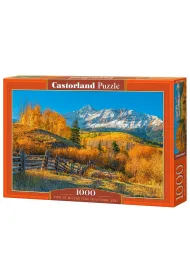 Puzzle 1000 el. View Of Wilson Peak In Autumn, USA CASTORLAND C-105502