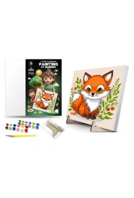 Malowanie po numerach - �ysychka 25x25cm Qbee