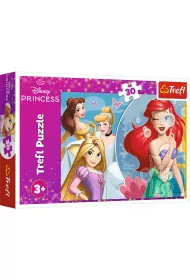 Puzzle 30 Pikny dzie ksiniczek TREFL