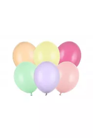 PartyDeco Balony Strong Pastel 27cm