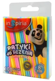 InSpiria Patyki do liczenia okr�g�e 8 cm