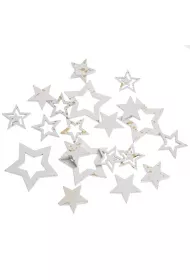 dpCraft Drewniane gwiazdki z�ocone