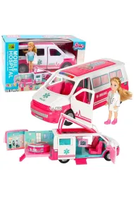 Mobilny Szpital karetka ambulans 2w1 LeanToys