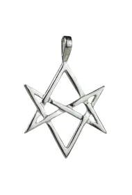 Sotis Heksagram unikursalny, nieoksydowany Ag925, 2,4g