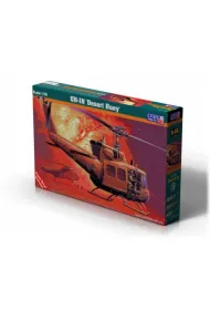 Model do sklejania 1:72 Helikopter UH-1N Desert Huey Zestaw farby + p�dzelek Olymp Aircraft