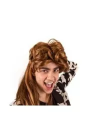 PartyDeco Peruka lata 80-te d�ugie w�osy rude