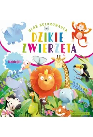 Blok kolorowanek. Dzikie zwierz�ta