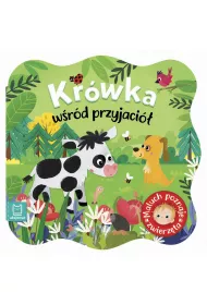 Kr�wka w�r�d przyjaci�. Maluch poznaje zwierz�ta