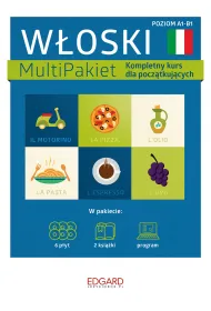 W�oski. MultiPakiet. Kompletny kurs dla pocz�tkuj�cych. Poziom A1-B1 + CD