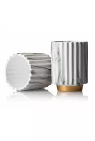 HowHomely Wazon Blum Marabeling Gold 12 cm