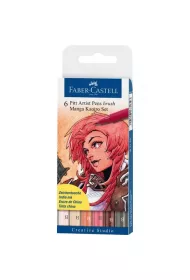 Pitt Artist Pen Manga Kaoiro Set 6 kolor�w