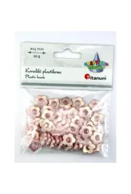 Titanum Koraliki plastikowe kwiatki 15mm, 20g