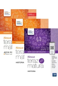 Pakiet Matura 2026: Nowa Teraz matura. Vademecum: J�zyk polski oraz Historia, Nowa Teraz matura. Historia. Zbi�r zada� maturalnych