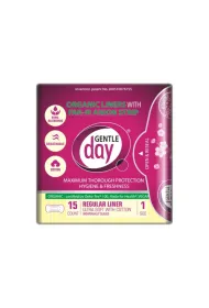 Gentle Day Pantiliners With Far-IR Anion Strip wk�adki higieniczne z paskiem anionowym eco 15 szt.