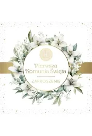 Armin Style ZAPROSZENIE KOMUNIA 130X130 Z KOP AS ZP-94 OP10S