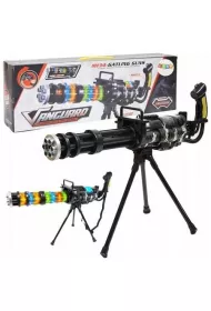 Karabin snajperski z d�wi�kiem czarny LeanToys