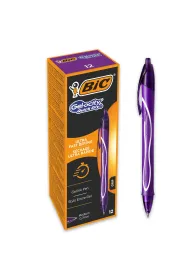 Paczka D�ugopis �elowy fioletowy BIC Intensity Quick Dry 12szt.