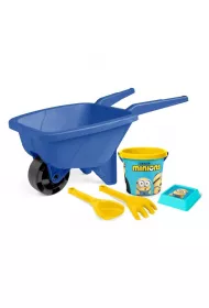 Minions taczka z kompletem do piasku Wader
