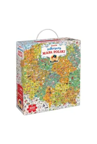 Puzzle 300 Odkrywcy Mapa Polski CzuCzu