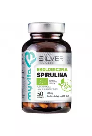 Myvita Silver Spirulina Suplement diety 50 kaps. Bio