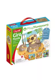 Montessori. Puzzle zwierz�ce Quercetti