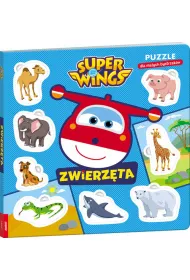 Super Wings. Zwierz�ta. Puzzle dla ma�ych bystrzak�w