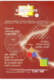 Miniatury matematyczne 51 Dawne ciekawostki..