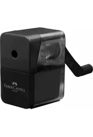 Faber-Castell Temper�wka na korbk� czarna