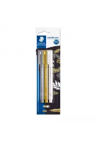 Staedtler Marker metaliczny, okr�g�a ko�c�wka, M 3 szt.