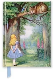 Flame Tree Notatnik A6 linia TW Alicja w Krainie Czar�w i Kot
