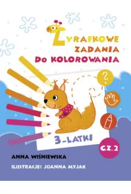�yrafkowe zadania do kolorowania. 3-latki. Cz�� 2