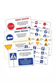 LearnHow Plansze edukacujne - znaki drogowe