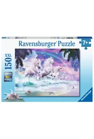 Puzzle 150 el. Jednoro�ce na pla�y 100576 Ravensburger