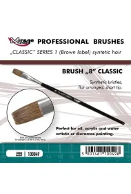 P�dzelek p�aski high quality classic rozm 8