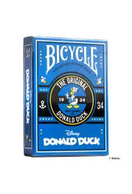 Karty do gry Donald Duck, edycja 90-lecia, kolor niebieski
