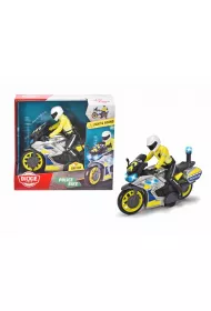 SOS Motocykl policyjny 17cm Dickie Toys