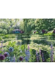 Ideyka Malowanie po numerach - Ogr�d Moneta 40x50cm