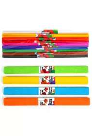 Starpak Bibu�a marszczona Spectrum mix 200x50 cm