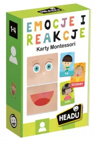 Montessori. Emocje i zajcia. Karty Headu