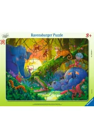 Puzzle 36 Jungle Frame Ravensburger