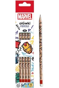 Beniamin Ol�wek z gumk� Avengers 6 szt