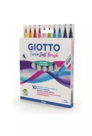 Pisaki pdzelkowe Giotto Turbo Soft Brush 10 szt.